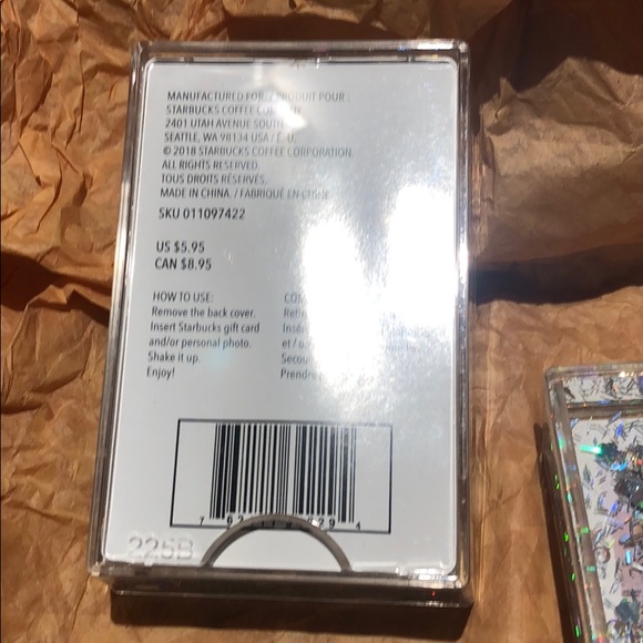 Starbucks set of 2  mini picture frames - Picture 2 of 3